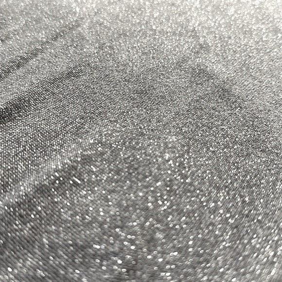 Calvin Klein glittery silver metallic top - gorgeous & sleek! Size small S - Picture 7 of 12